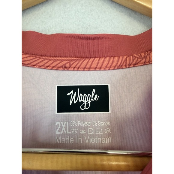 Waggle Performance Golf Blade Pensacola Polo Shirt XXL, NWT - Picture 4 of 8